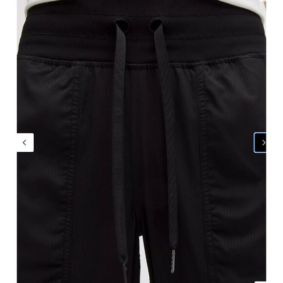 Lulu Lemon Dance Studio  Mid Rise Joggers Pants Full Length | Size 2 | Black - Picture 3 of 7